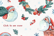 Happy Christmas set +6 patterns, a Decorative Illustration by Kristina Crocus (Thumbnail 3 of 4)