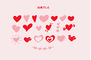 Valentine Font + Illustration Bundle, a Font by Forth and Wild (Thumbnail 9 of 14)