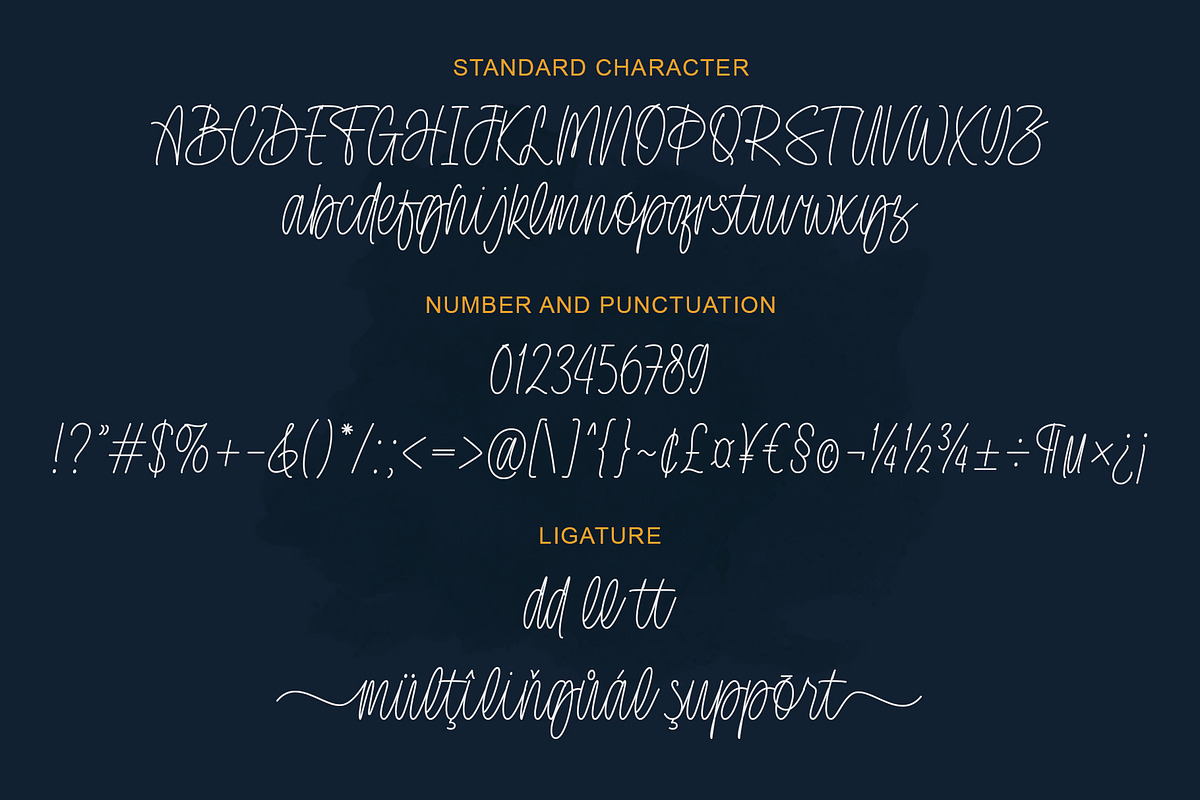Patternly | Monoline Script, a Script Font by Lemonthe (Photo 7 of 9)