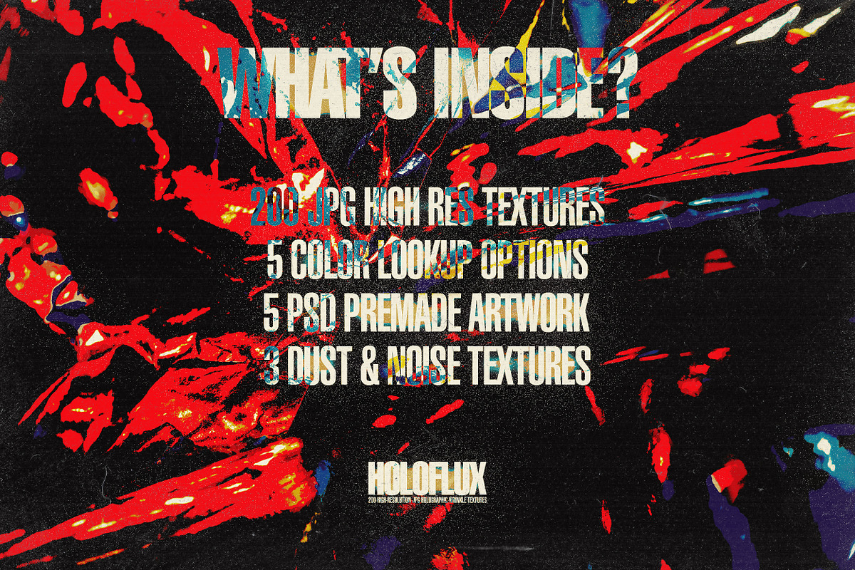 Holoflux Textures Volume II, a Texture Graphic by nicholasasmita (Photo 2 of 16)