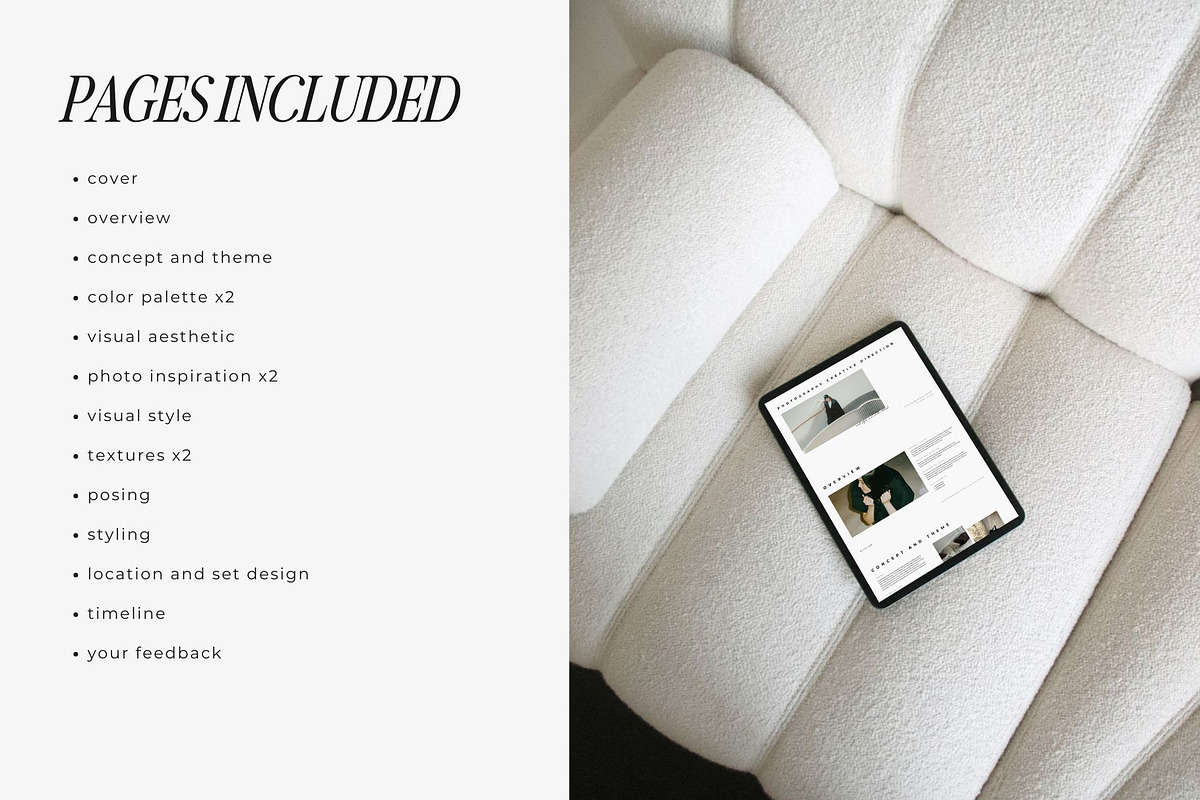 Photography Creative Direction, a Presentation Template by Blush Created (Photo 2 of 8)