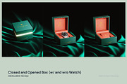 Grandeur: Luxury Watch Box Mockup, a Packaging Mockup by ABAMockups (Thumbnail 3 of 5)