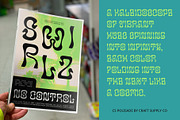 CS Polisade – Psychedelic Font, a Sans Serif Font by Craft Supply Co. (Thumbnail 6 of 8)