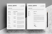 Resume Cv, a Resume Template by White Graphic (Thumbnail 3 of 4)
