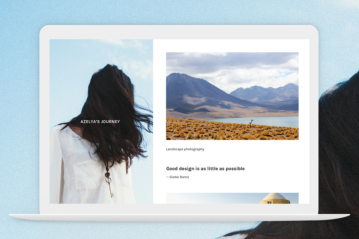 Azelya Side, a Websites & App Template by SideThemes (Photo 2 of 6)