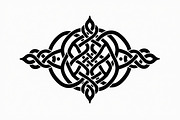 Celtic Tribal Tattoo Knot Bundle, an Illustration by hafijul (Thumbnail 8 of 9)