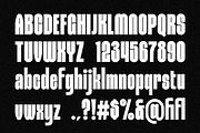 Caivero – Super Condensed Bold Sans, a Sans Serif Font by Typia Nesia (Thumbnail 11 of 11)
