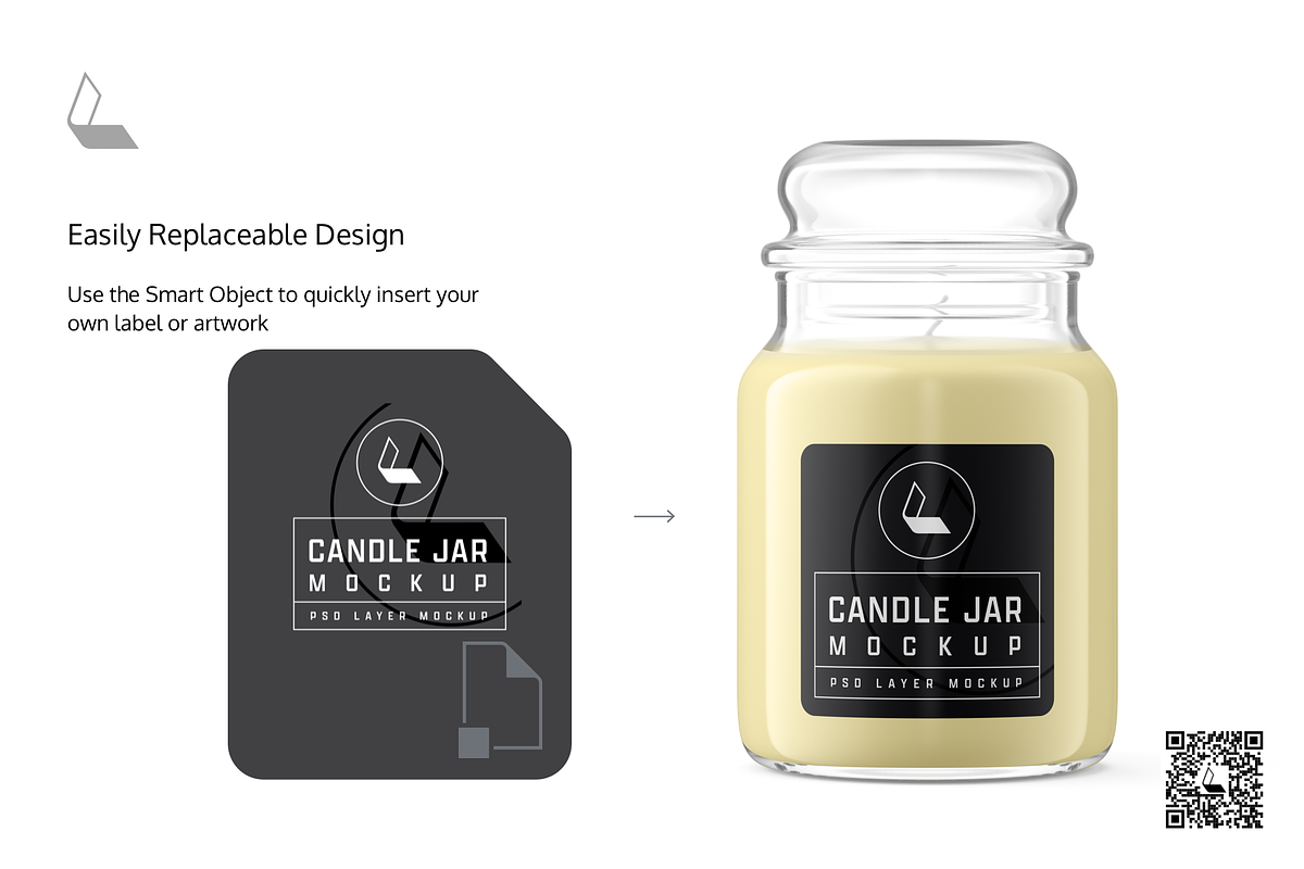 Candle Jar PSD Mockup, a Mockup by Karma (Photo 6 of 7)