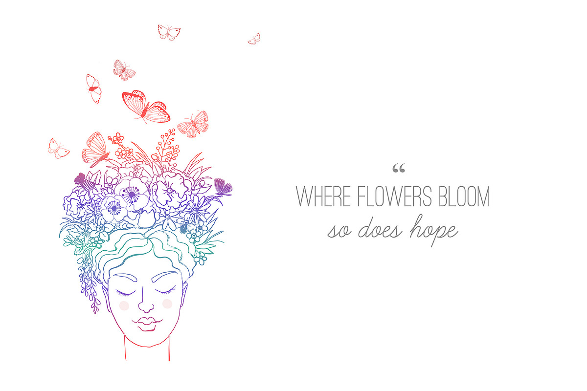 Garden doodles, an Illustration by Elina_Li (Photo 5 of 8)