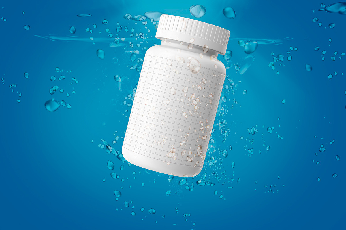 Pills Botle Vitamin Mockup, a Product Mockup by rogeriomarcos (Photo 5 of 11)
