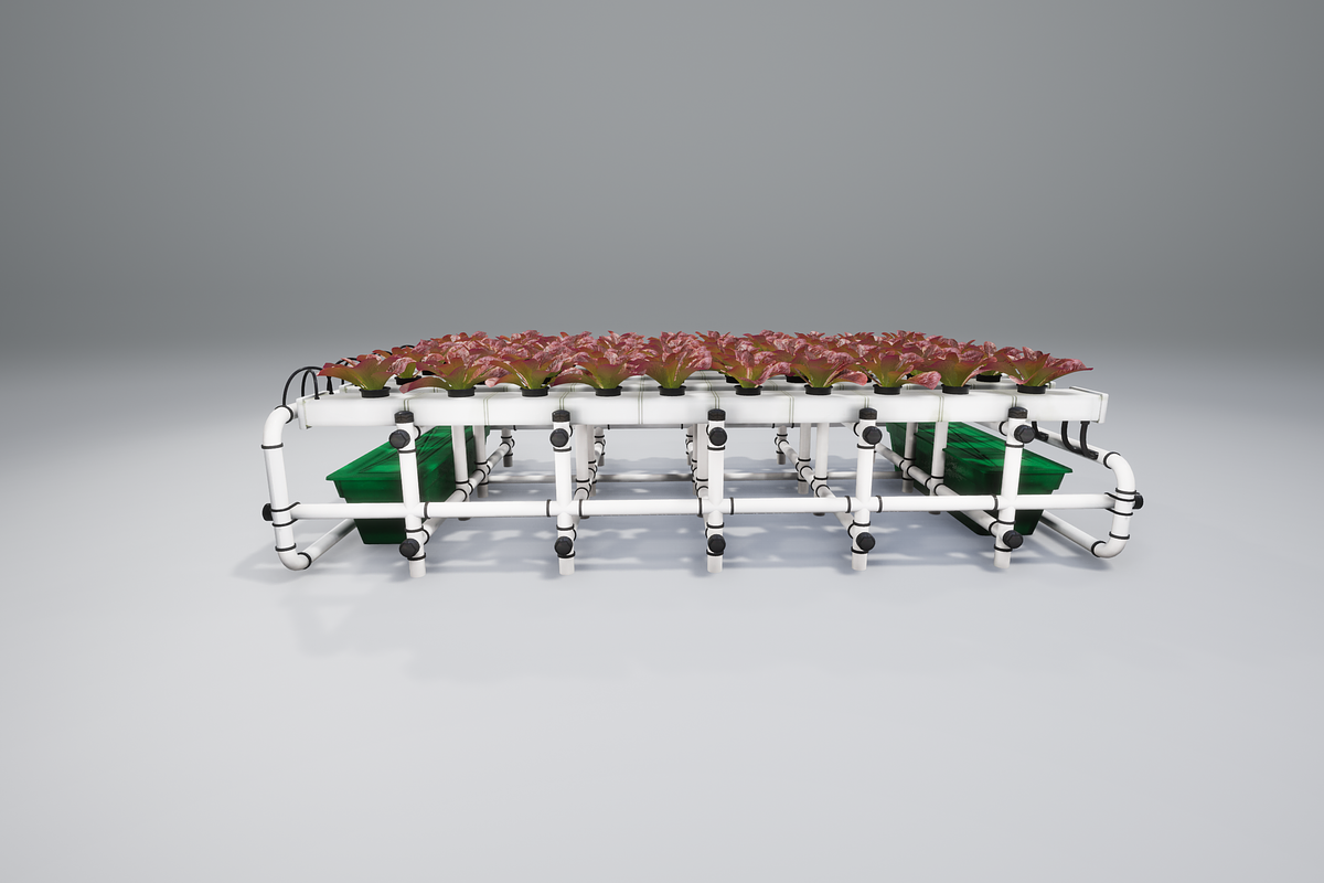 Hydroponics system LG, an Environmental 3D Model by AndrewWhite (Photo 8 of 17)