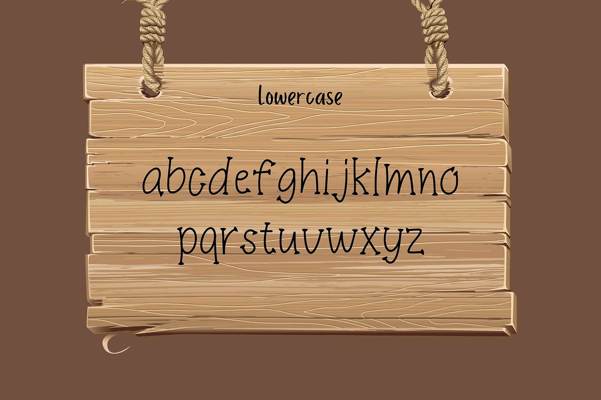 Struck wood Display font, a Sans Serif Font by Mehul Munjani (Photo 9 of 9)