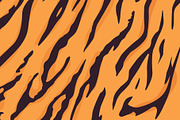 Natural Orange Tiger Animal Pattern, a Background Graphic by Black White Mouse Design (Thumbnail 3 of 3)