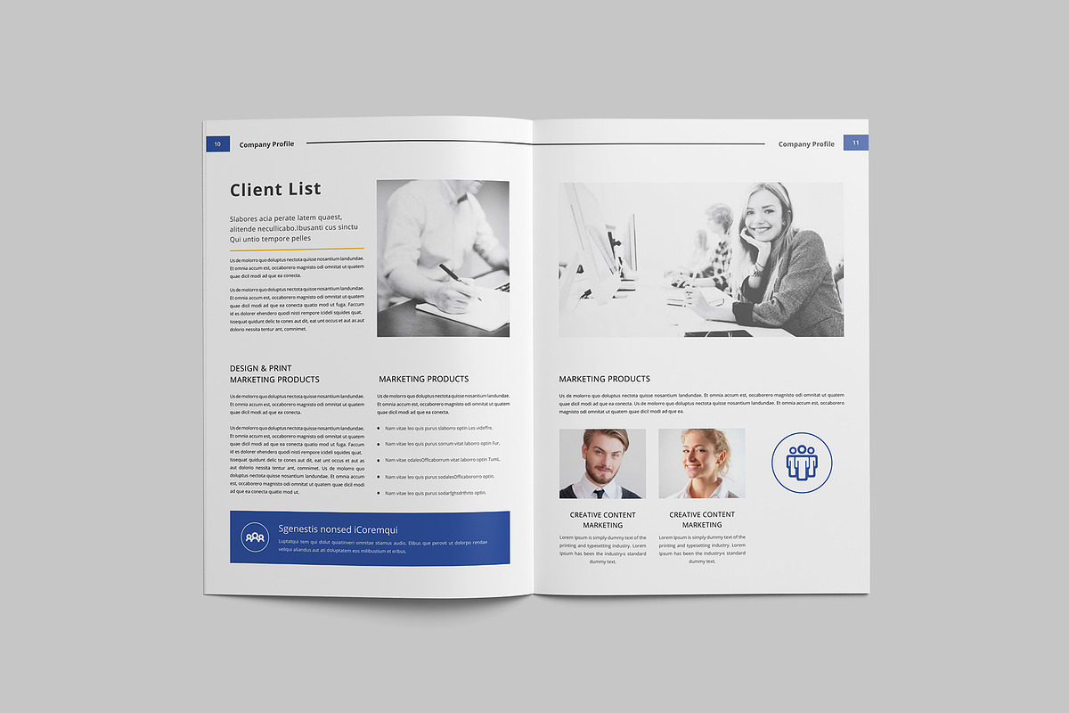Corporate Brochure, a Brochure Template by Tanber Hossen (Photo 4 of 14)