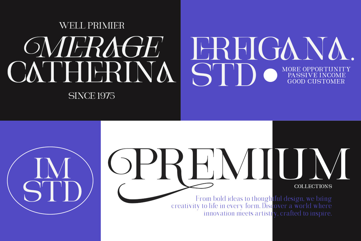 Magerla Serif, a Serif Font by IM Studio (Photo 4 of 12)