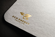eco energy electrical logo vector, a Branding & Logo Template by mouze_art (Thumbnail 1 of 3)