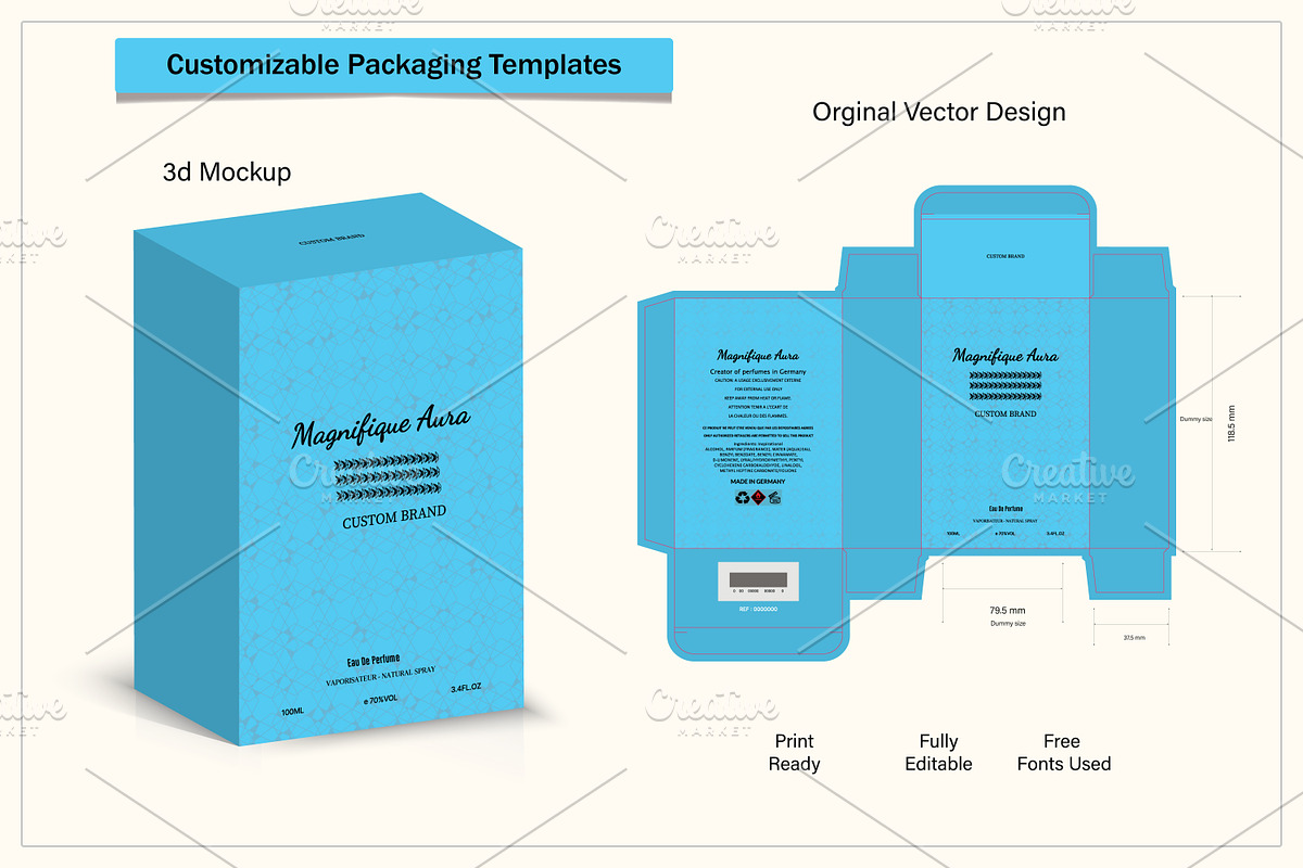 Box Design for any cosmetic Product, an Object Graphic by sumonuix (Photo 2 of 3)