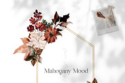 Watercolor Clipart - MAHOGANY FALL, a Decorative Illustration by Beigetime (Thumbnail 12 of 15)