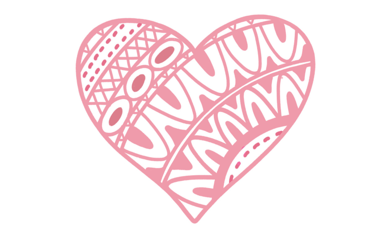 Hippie & Boho Heart, Procreate Stamp, a Brush Add-On by Sense Library (Photo 10 of 19)
