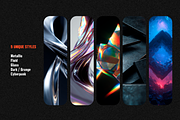 Abstract 3D Prompt Pack – 50 Prompts, a Background Graphic by BeNone Designs (Thumbnail 5 of 6)