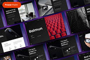 Balmun – Business PowerPoint, a Presentation Template by Dens Creative Studio (Thumbnail 1 of 6)