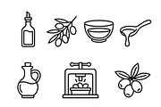 Bundles Soap Making Outline Icons, an Outline Icon by adenpinkstore (Thumbnail 7 of 17)