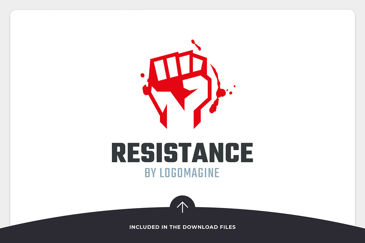 Resistance Logo Template, a Branding & Logo Template by LOGOMAGINE (Photo 5 of 16)