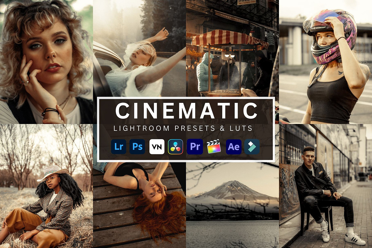 Cinematic Lightroom Presets & Luts, a Brush Add-On by presetsroom (Photo 1 of 11)