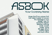 Kinge QooM - Modern Logo Font, a Sans Serif Font by Viswal Studio (Thumbnail 2 of 8)