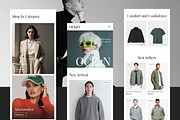 Ocean E-commerce Website, an UI Kit Template by Ahmed Rubel (Thumbnail 4 of 8)