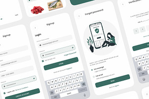 Fresh Cart-Grocery Mobile App UI Kit