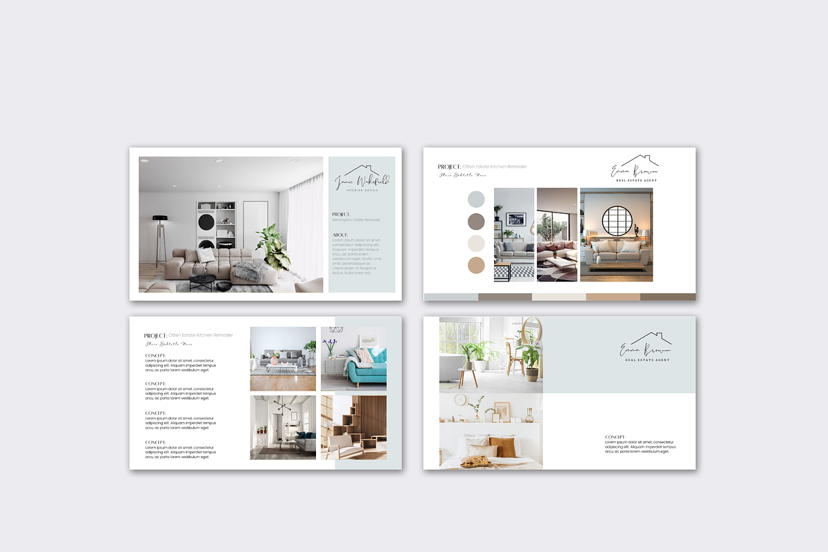 Interior Design Keynote Template, a Presentation Template by Templits (Photo 3 of 7)