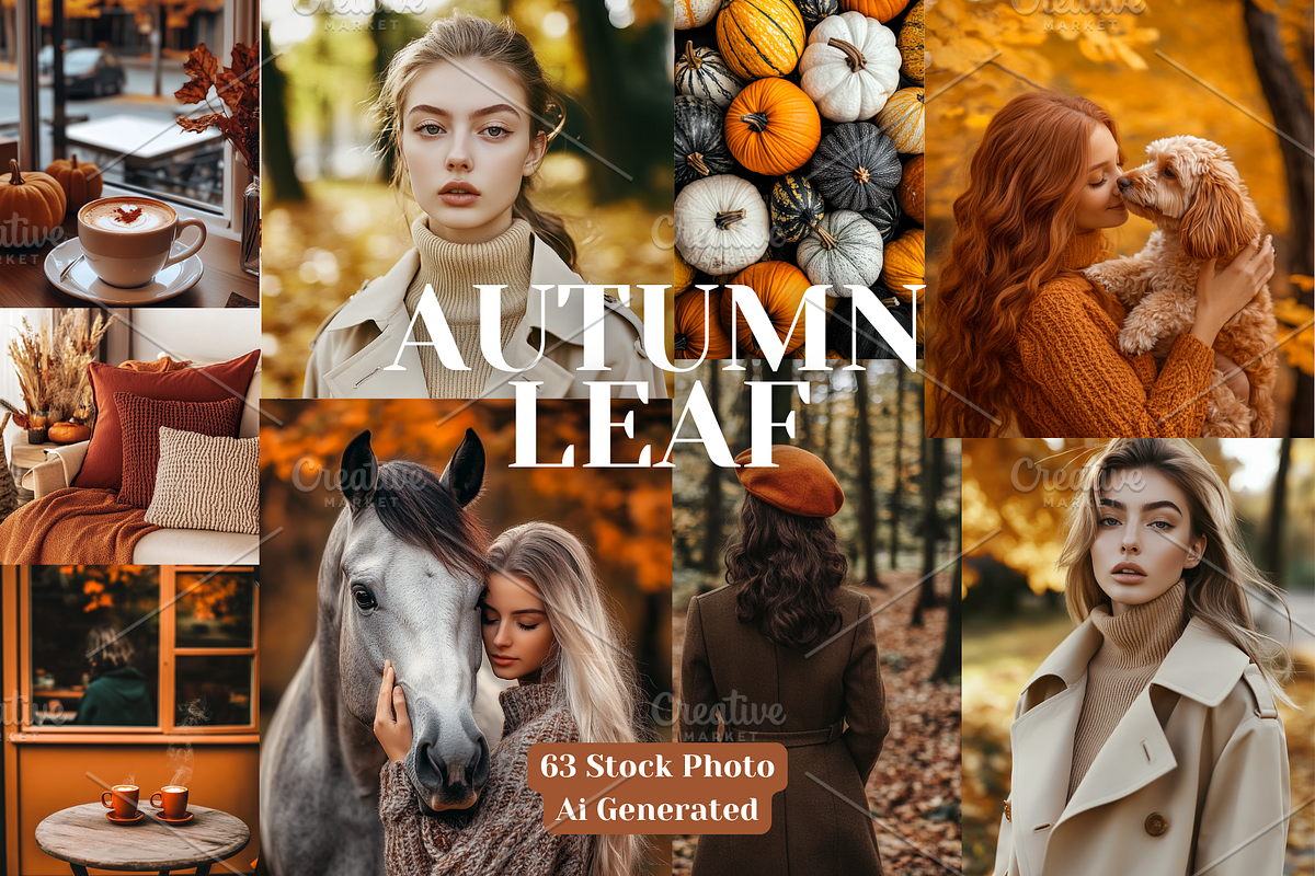 Autumn leaf luxury images, a Beauty & Fashion Photo by MarkoPresets (Photo 1 of 7)