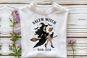 Halloween Vintage Salem Witch Book C, an Illustration by DreamCafeArt (Thumbnail 4 of 7)
