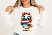 Spring Cute Baby Birds Sublimation C, an Illustration by SVGArt (Thumbnail 3 of 9)