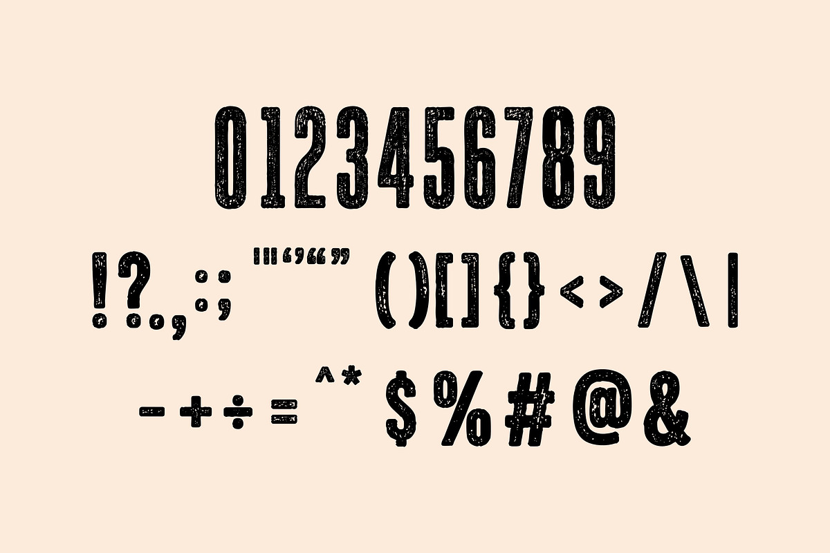 Pressed Supply, a Sans Serif Font by Art StoreID (Photo 4 of 10)