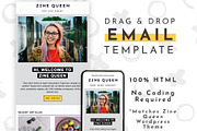 Email Newsletter Template Mailchimp, an Email Template by ltsdesigns (Thumbnail 1 of 3)