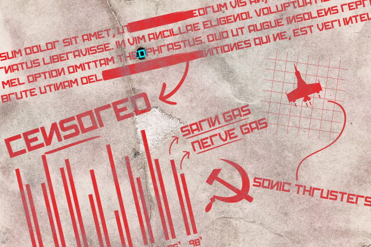 Sputnik Typeface preview 2