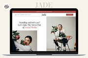 Squarespace 7.1 Template Jade, a Websites & App Template by thrivedigitally (Thumbnail 1 of 8)