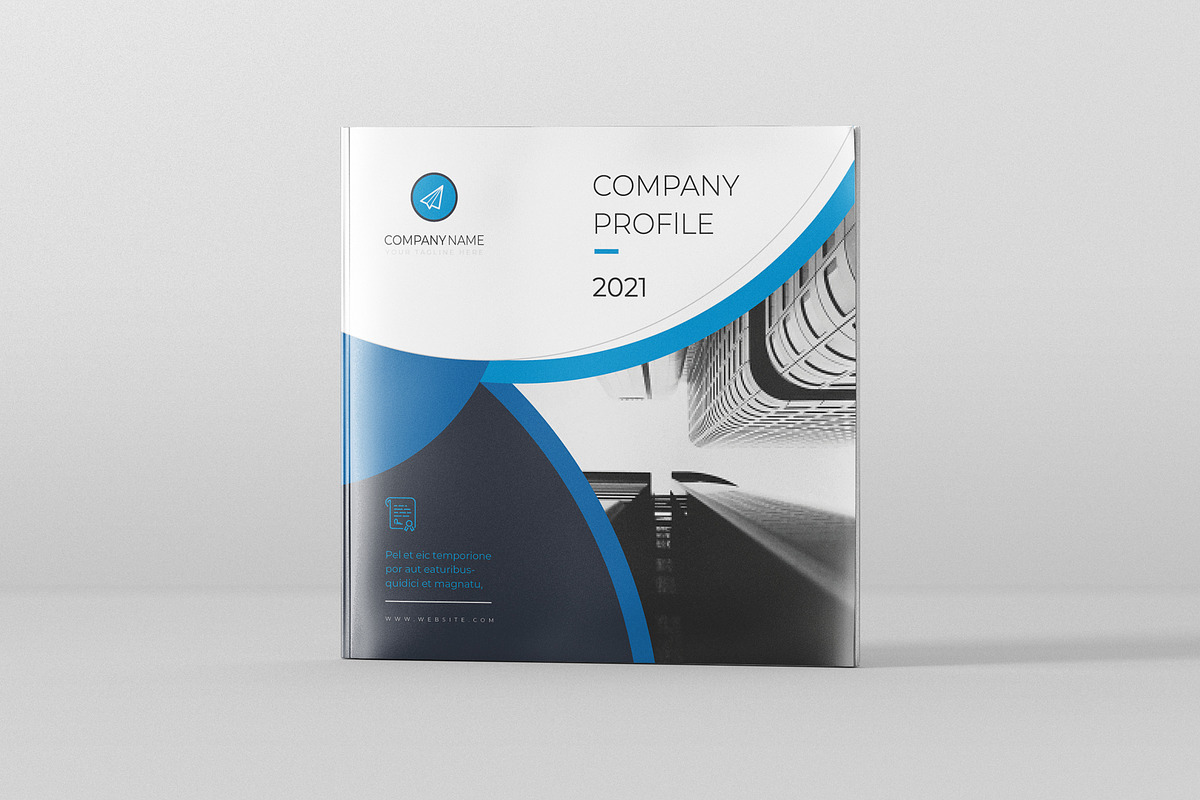 Company Proflle, a Brochure Template by Brochure-Market (Photo 9 of 10)