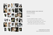 Carousel Canva Templates | Photography preview 6