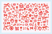 135 Whimsical Patterns and Clip Art, a Pattern Graphic by Leila Divine (Thumbnail 19 of 23)