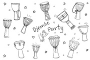 55 doodles of percussion instruments, an Object Graphic by airdynamic (Thumbnail 3 of 5)