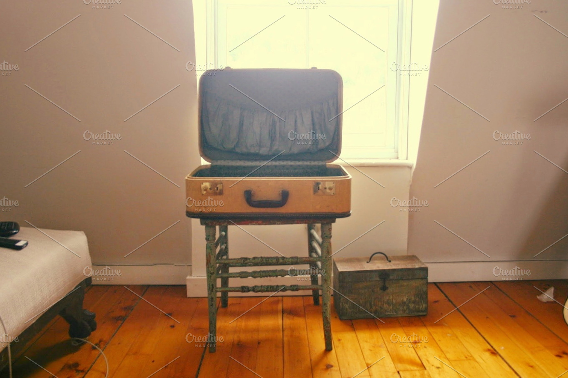 Vintage Suitcase, an Arts & Entertainment Photo by Shop Worth