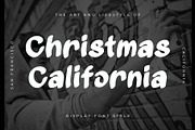 Christmas California, a Blackletter Font by Yoga Letter (Thumbnail 1 of 6)