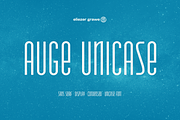 Auge Unicase Font, a Sans Serif Font by Eliezer Grawe (Thumbnail 1 of 9)