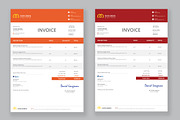 INVOICE, a Stationery Template by Pxl_graphic (Thumbnail 3 of 3)