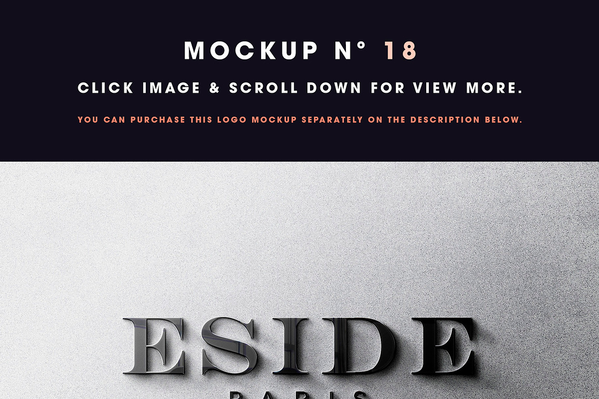 50 Logo Mockup Branding Bundle - V3, an Advertising Mockup by Asylab (Photo 24 of 57)