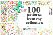 TOP 100 EPS patterns, a Pattern Graphic by Elizaveta (Thumbnail 1 of 6)
