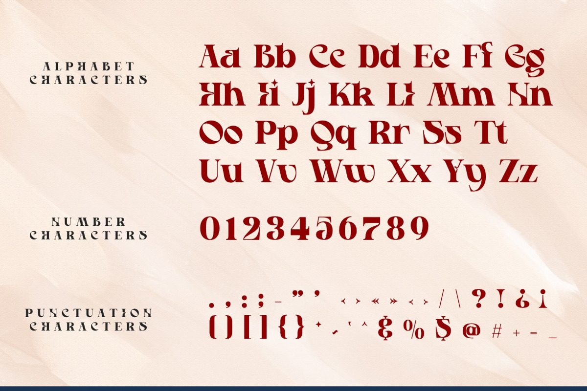 Ruigslay - Serif Retro Font, a Serif Font by Dhabee (Photo 4 of 16)